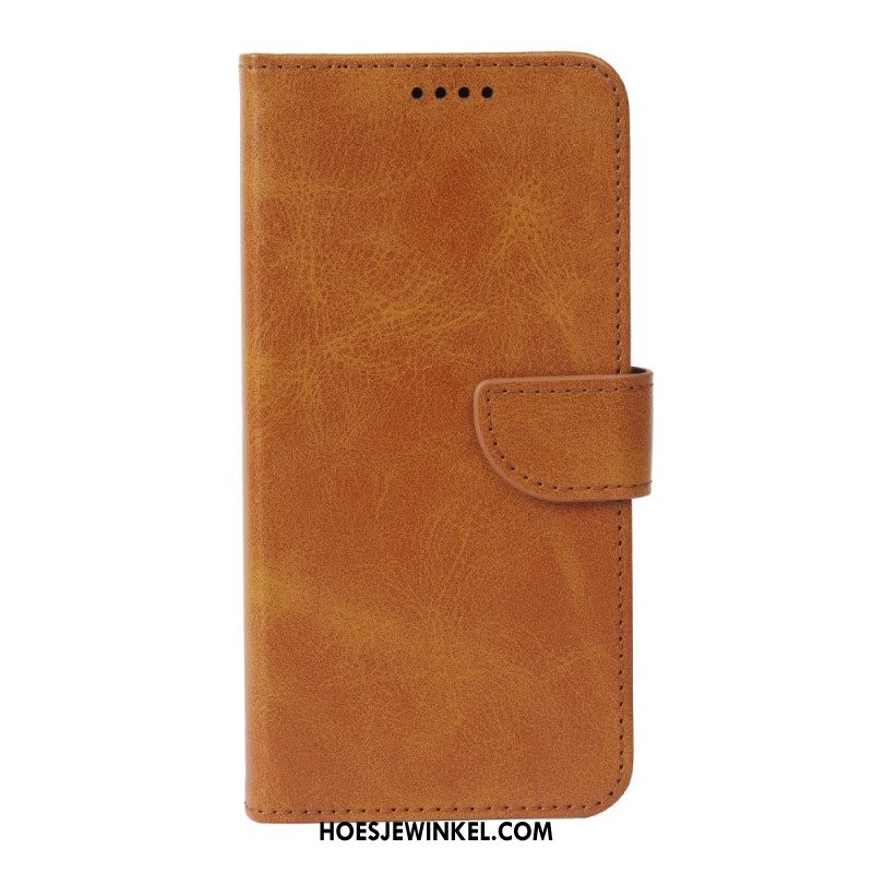 Leren Hoesje Xiaomi 17 Pro Max Standaard En Magnetische Sluiting Bescherming Hoesje