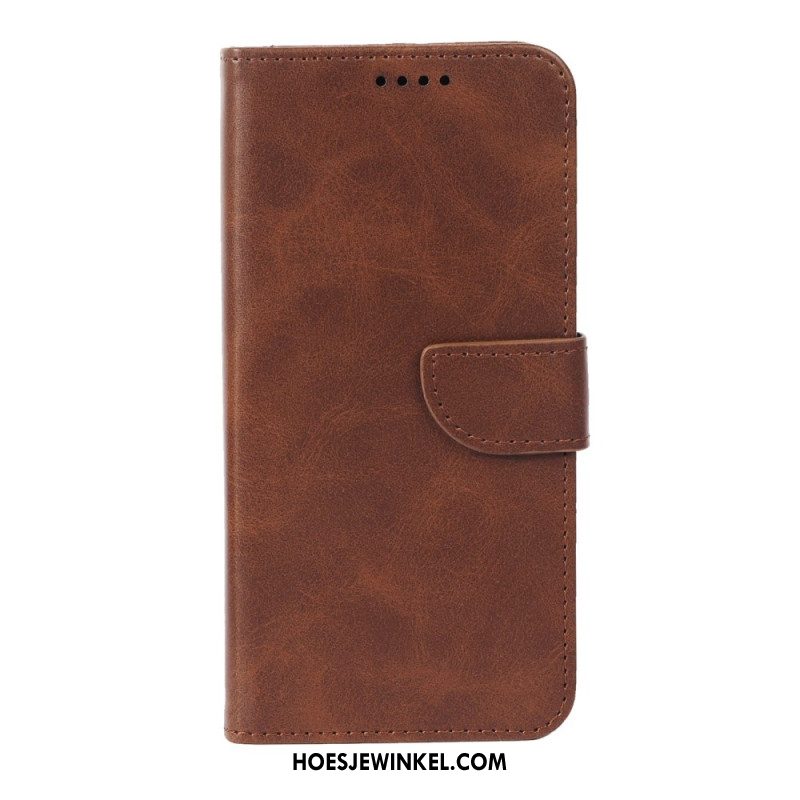 Leren Hoesje Xiaomi 17 Pro Max Standaard En Magnetische Sluiting Bescherming Hoesje