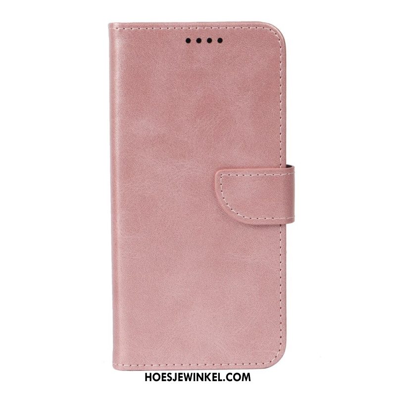 Leren Hoesje Xiaomi 17 Pro Max Standaard En Magnetische Sluiting Bescherming Hoesje