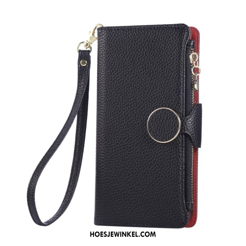 Leren Hoesje Xiaomi 17 Pro Max Vintage Portemonnee Met Rits