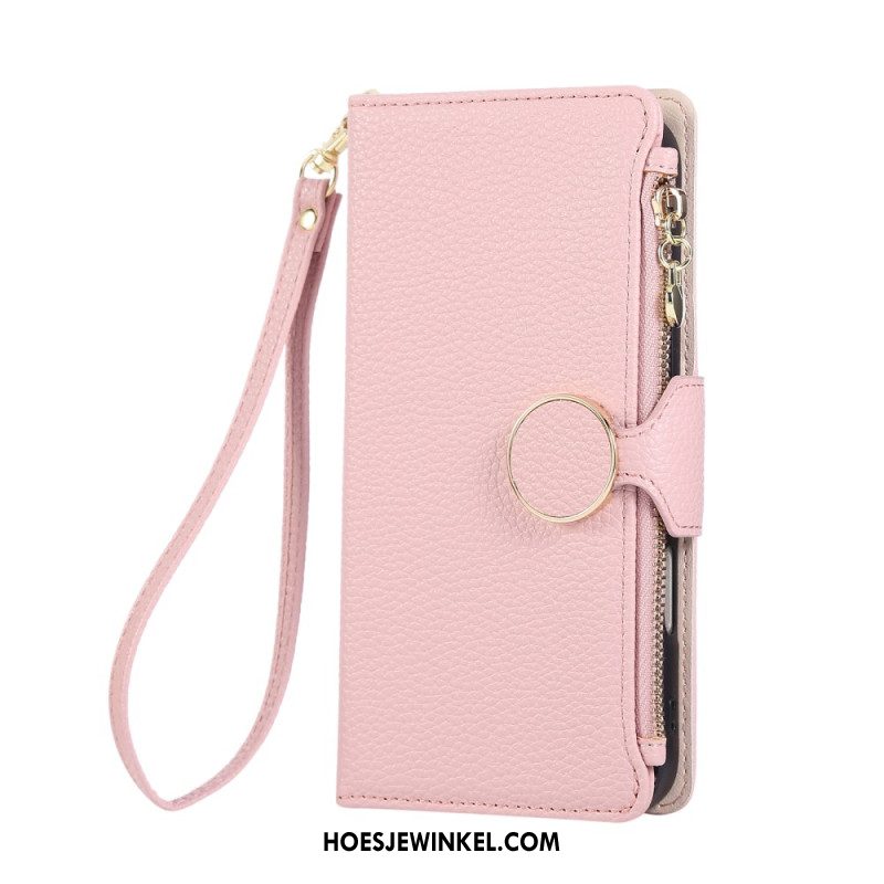 Leren Hoesje Xiaomi 17 Pro Max Vintage Portemonnee Met Rits