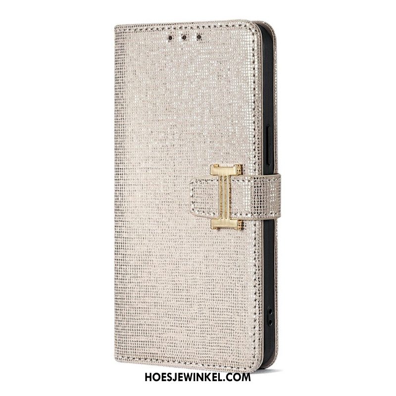 Leren Hoesje Xiaomi 17 Pro Metaal Gesp