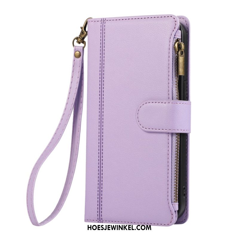 Leren Hoesje Xiaomi 17 Pro Portemonnee Met Riem