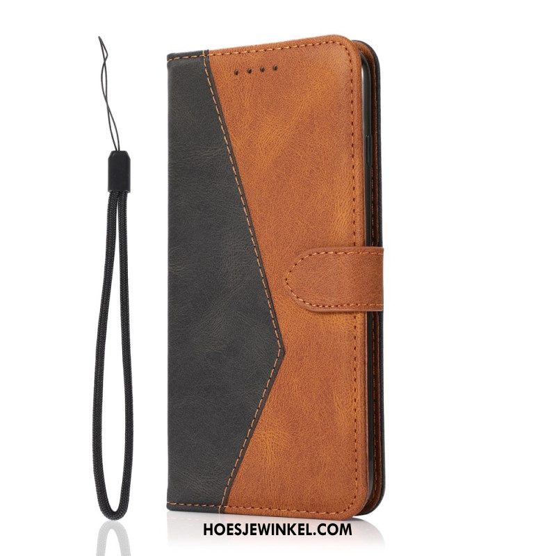 Leren Hoesje Xiaomi 17 Pro Tweekleurig