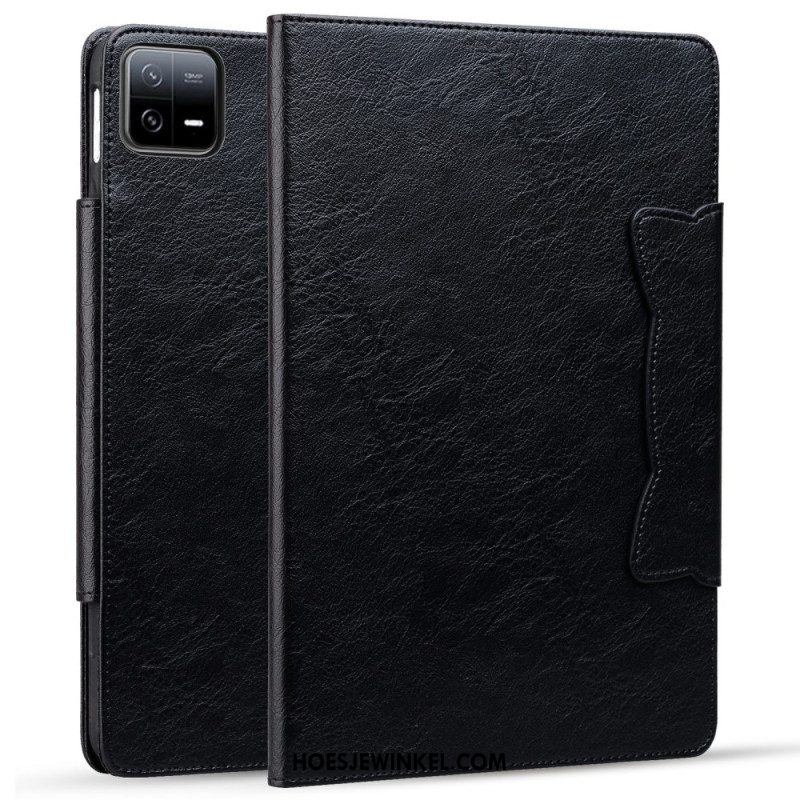 Leren Hoesje Xiaomi Pad 7 / 7 Pro Kattensluiting Bescherming Hoesje