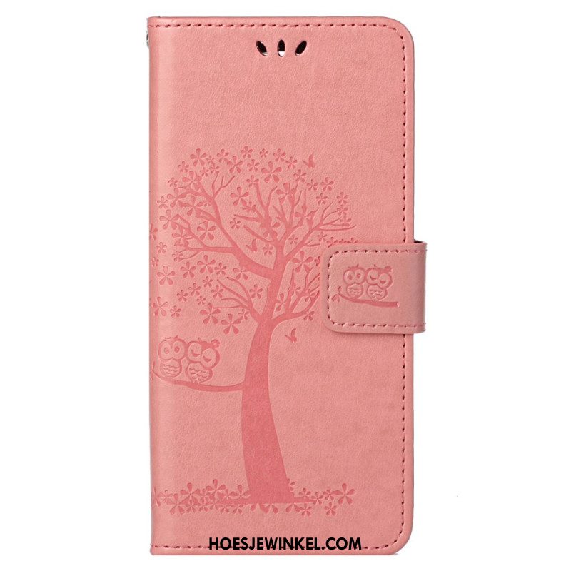 Leren Hoesje Xiaomi Redmi Note 13 5g Boom En Uilen