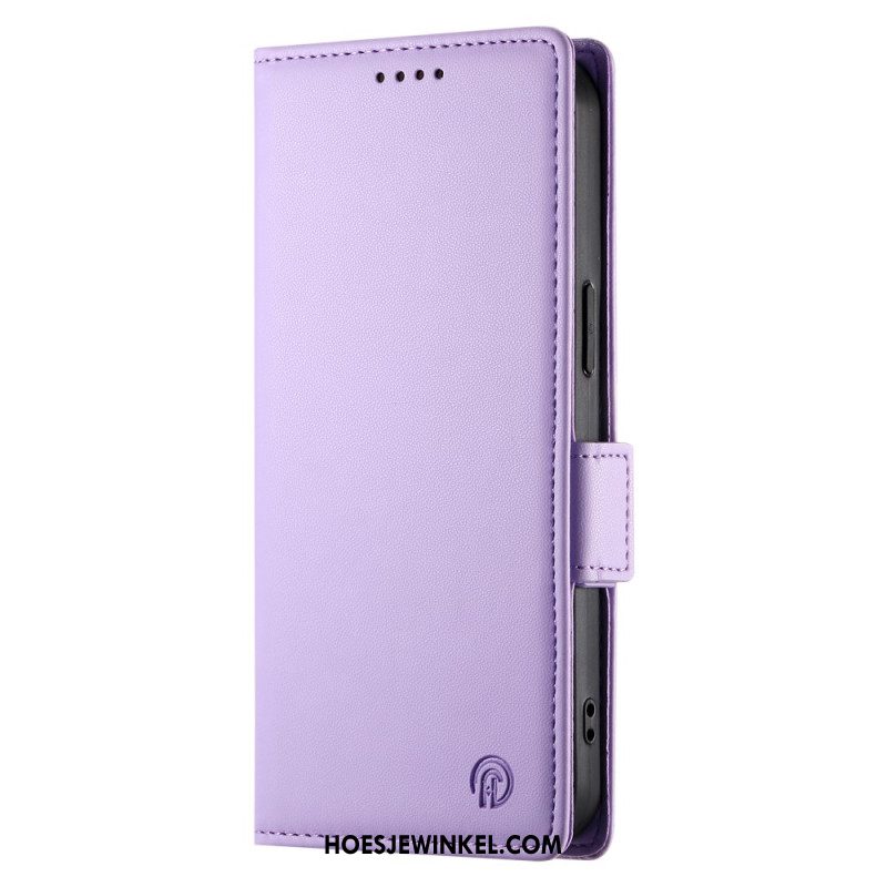 Leren Hoesje Xiaomi Redmi Note 14 4g Stijlvol Bescherming Hoesje
