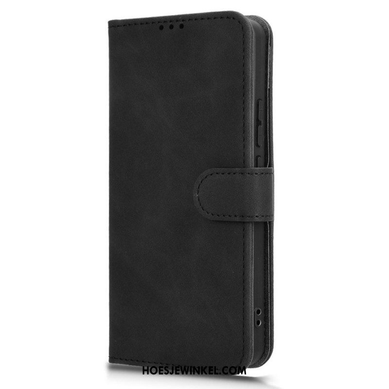 Leren Hoesje Xiaomi Redmi Note 14 4g Suède-stijl