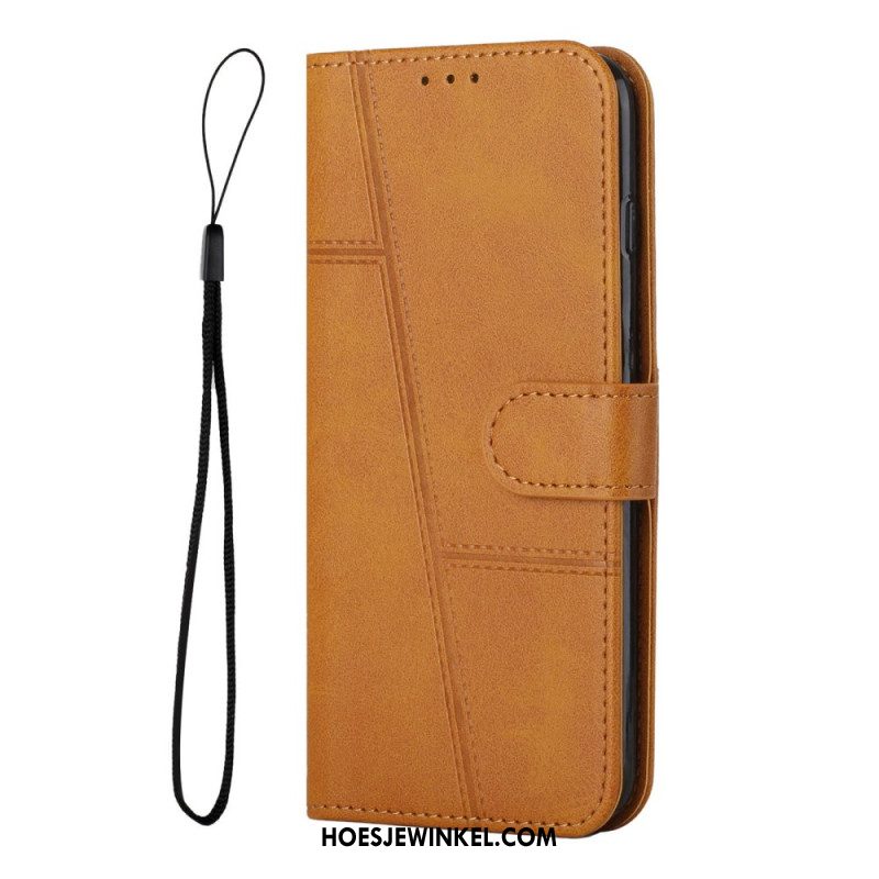 Leren Hoesje Xiaomi Redmi Note 14 4g Zakelijke Stijl