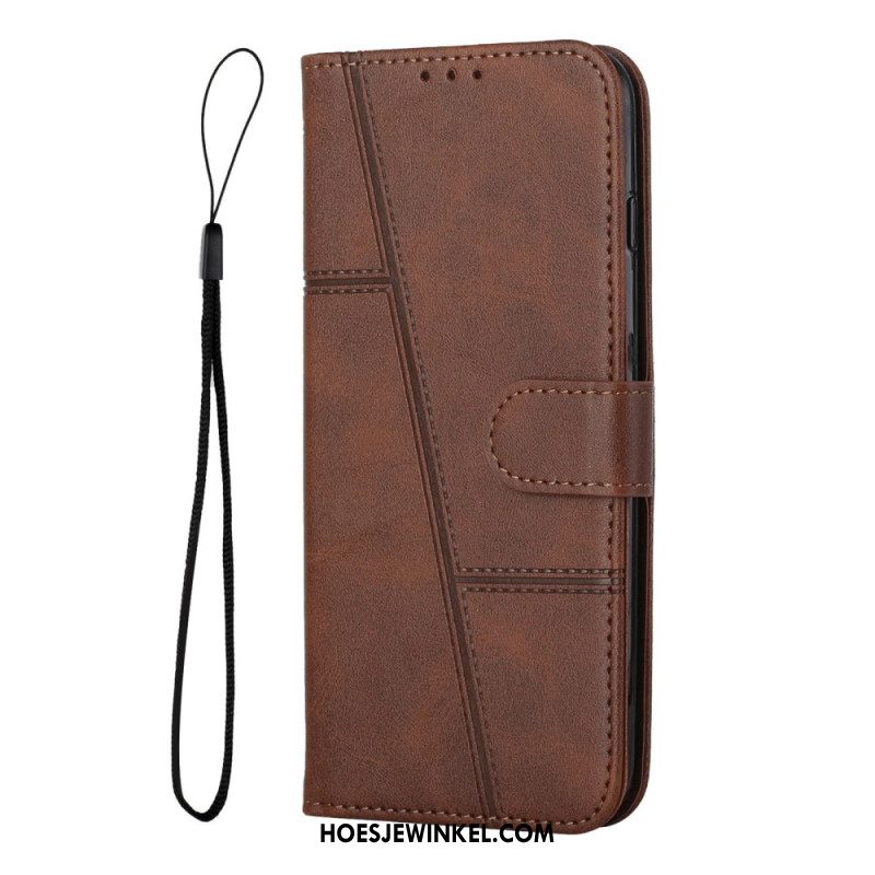 Leren Hoesje Xiaomi Redmi Note 14 4g Zakelijke Stijl