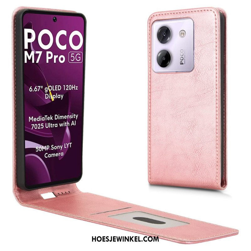 Leren Hoesje Xiaomi Redmi Note 14 5g Kaarthouder Bescherming Hoesje