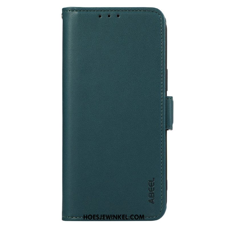 Leren Hoesje Xiaomi Redmi Note 14 Pro 4g Abeel Rfid-bescherming Bescherming Hoesje