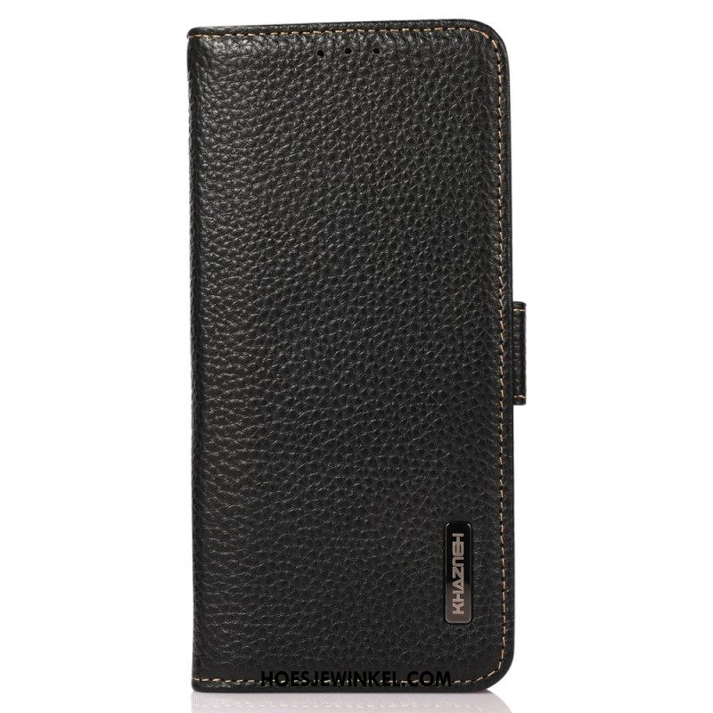 Leren Hoesje Xiaomi Redmi Note 14 Pro 4g Echt Leer (khazneh)