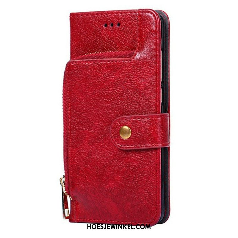 Leren Hoesje Xiaomi Redmi Note 14 Pro 4g Gewaxt