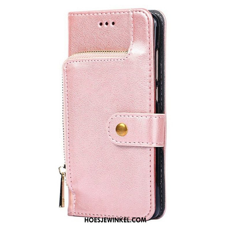 Leren Hoesje Xiaomi Redmi Note 14 Pro 4g Gewaxt