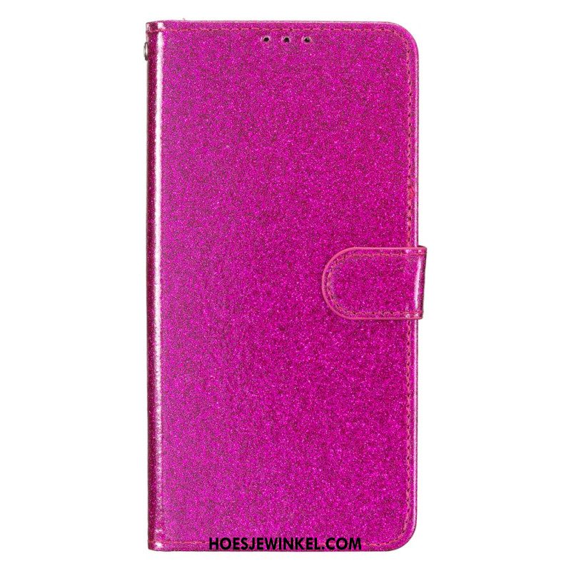 Leren Hoesje Xiaomi Redmi Note 14 Pro 4g Pailletten