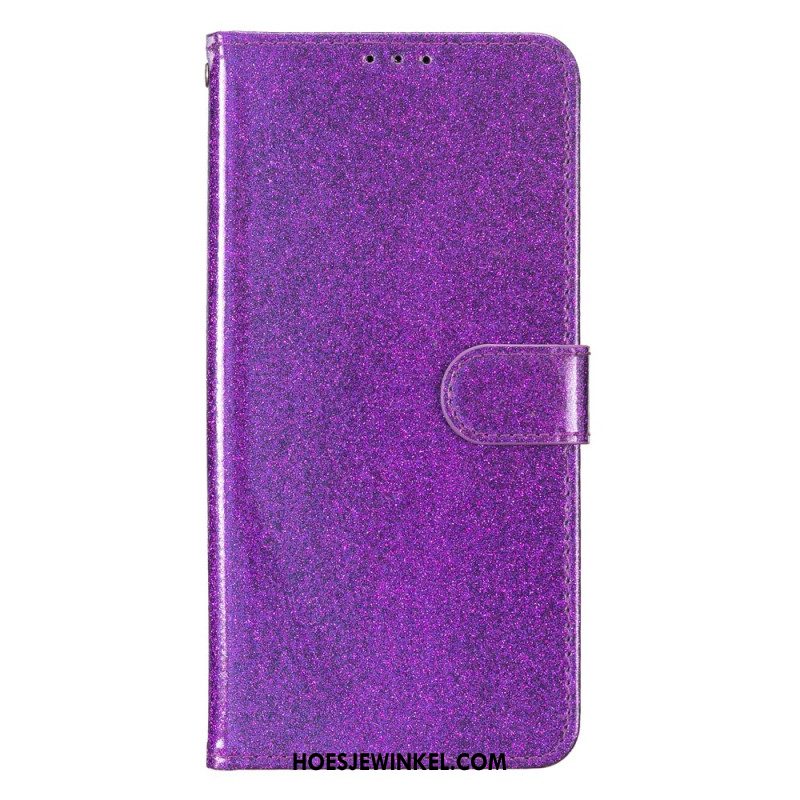 Leren Hoesje Xiaomi Redmi Note 14 Pro 4g Pailletten