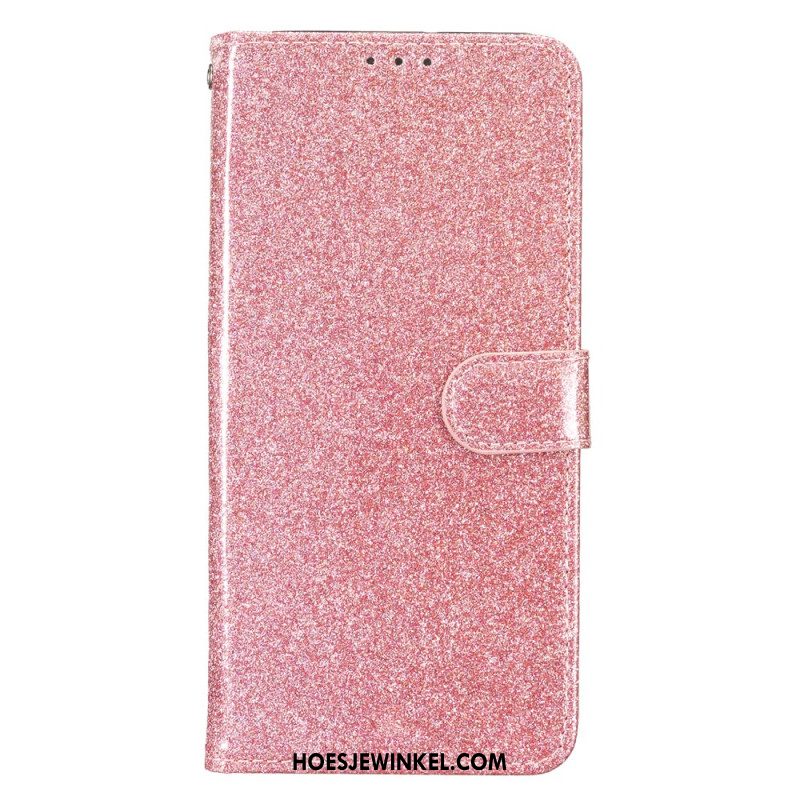 Leren Hoesje Xiaomi Redmi Note 14 Pro 4g Pailletten