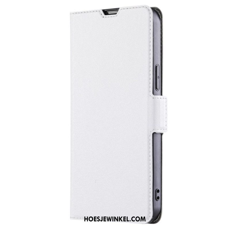 Leren Hoesje Xiaomi Redmi Note 14 Pro 4g Portemonnee Met Dubbele Sluiting Bescherming Hoesje