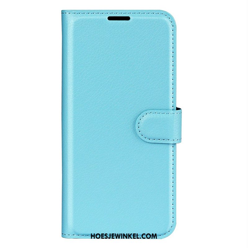 Leren Hoesje Xiaomi Redmi Note 14 Pro Plus 5g Klassiek Lychee Kunstleer