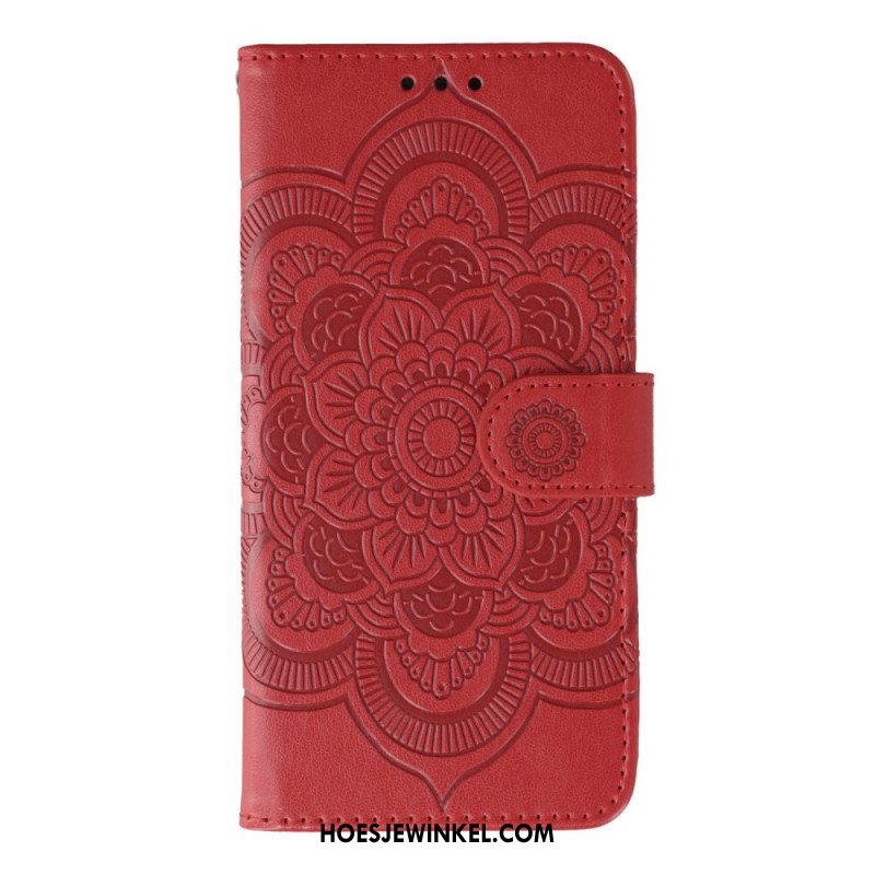 Leren Hoesje Xiaomi Redmi Note 14s Mandala Patroon Bescherming Hoesje
