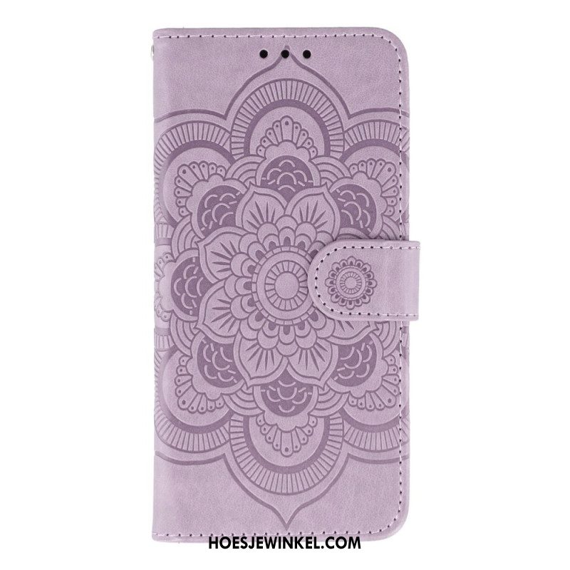 Leren Hoesje Xiaomi Redmi Note 14s Mandala Patroon Bescherming Hoesje