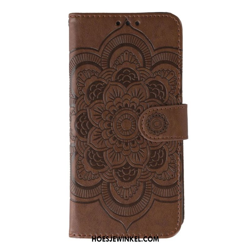 Leren Hoesje Xiaomi Redmi Note 14s Mandala Patroon Bescherming Hoesje