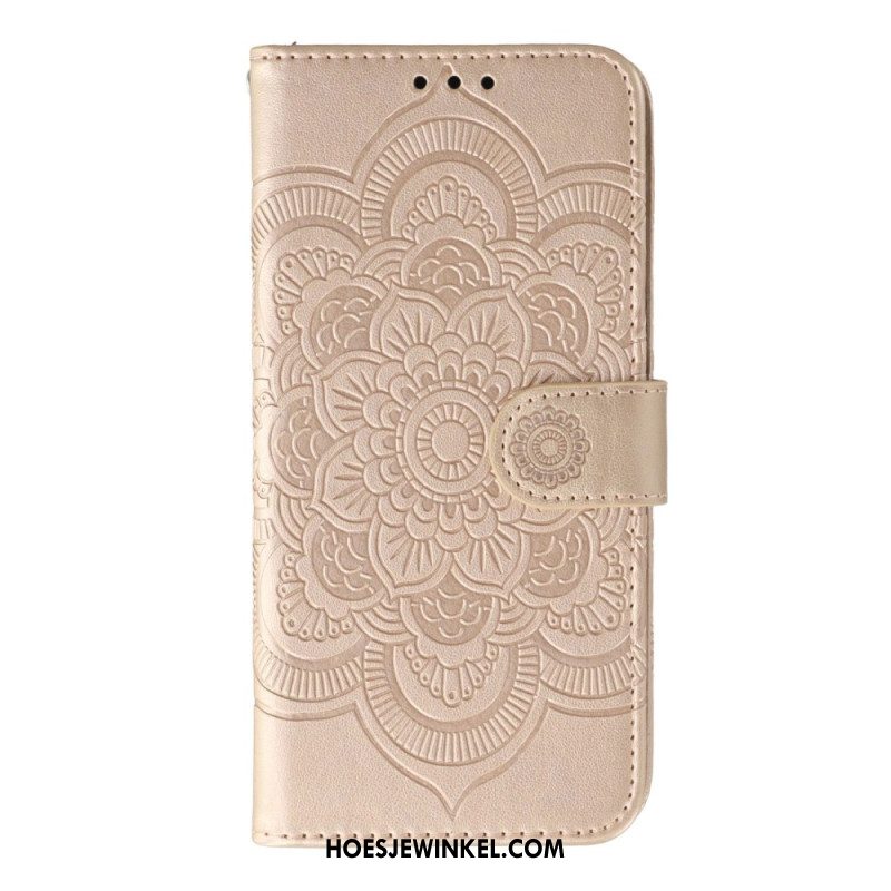Leren Hoesje Xiaomi Redmi Note 14s Mandala Patroon Bescherming Hoesje