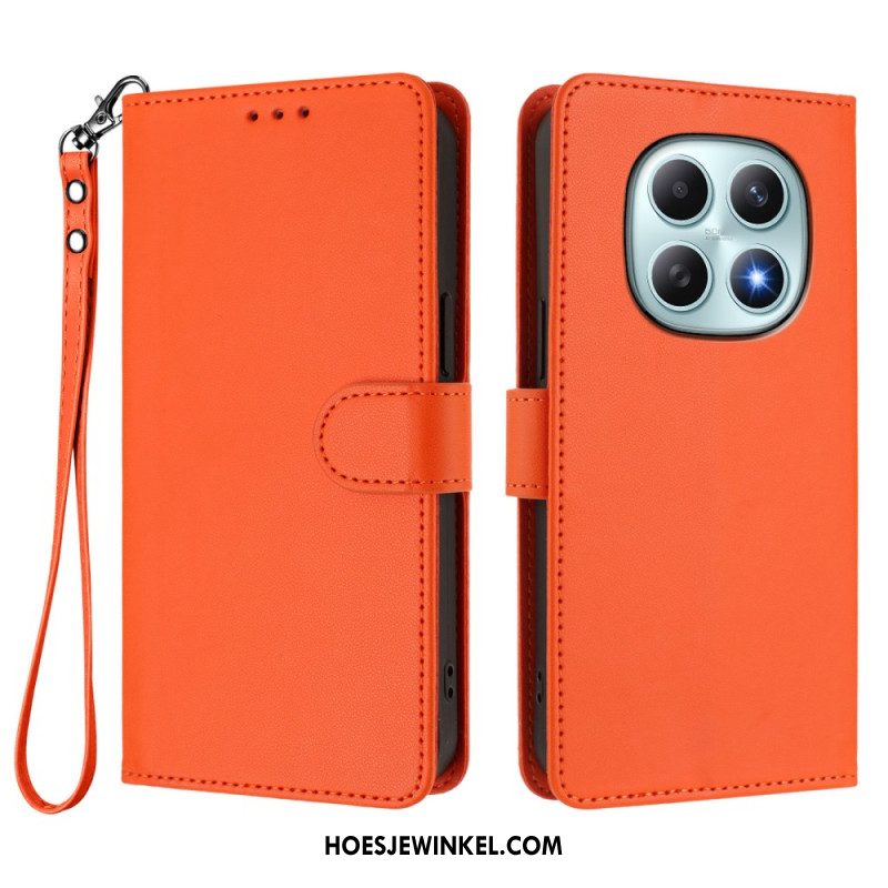Leren Hoesje Xiaomi Redmi Note 15 5g Kunstleer