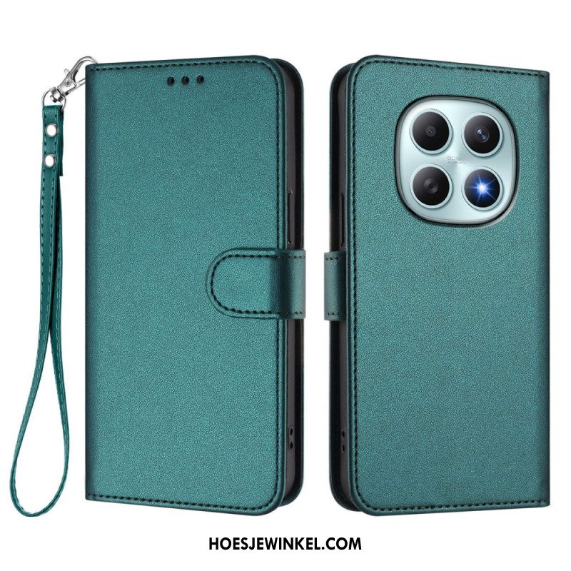 Leren Hoesje Xiaomi Redmi Note 15 5g Kunstleer