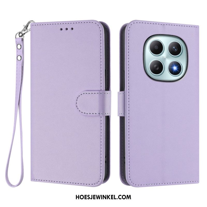 Leren Hoesje Xiaomi Redmi Note 15 5g Kunstleer