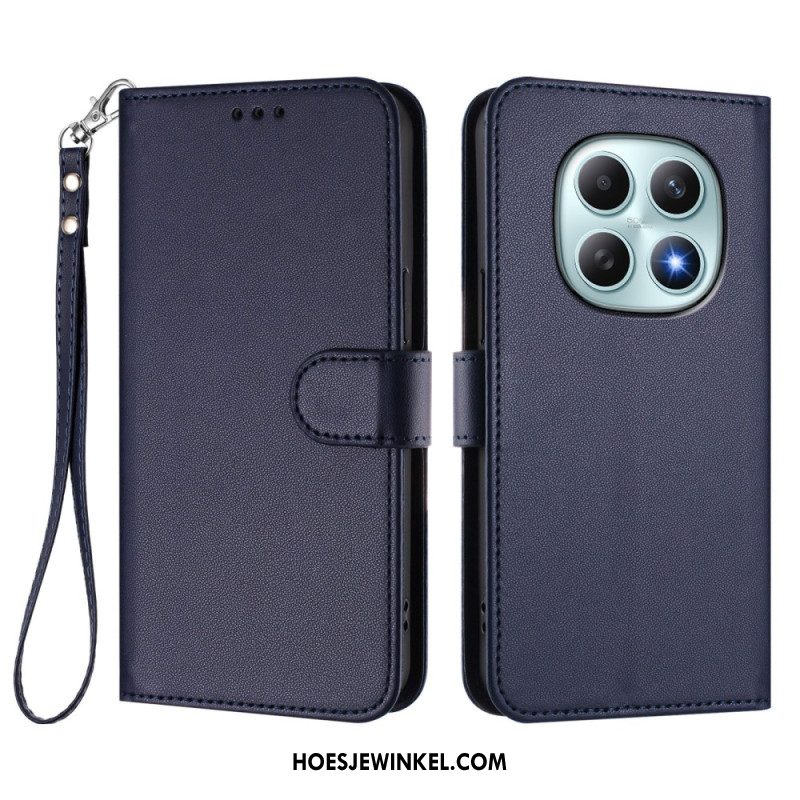 Leren Hoesje Xiaomi Redmi Note 15 5g Kunstleer