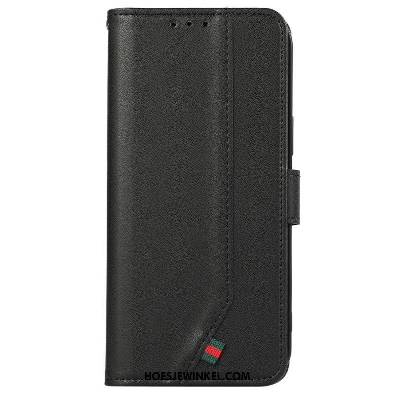 Leren Hoesje Xiaomi Redmi Note 15 5g Rfid-blokkering Bescherming Hoesje