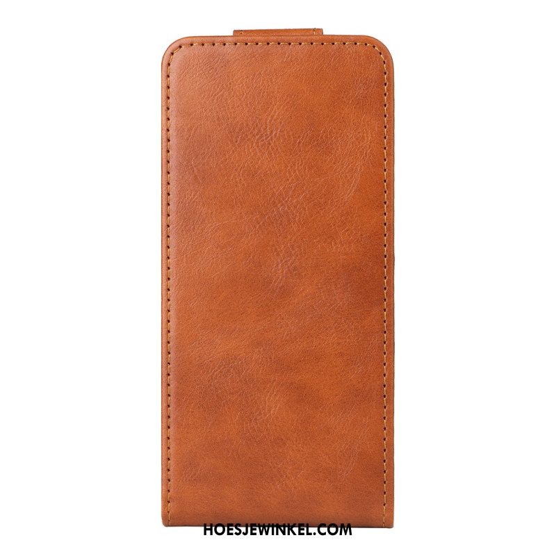 Leren Hoesje Xiaomi Redmi Note 15 Pro 5g Verticale Klep Bescherming Hoesje