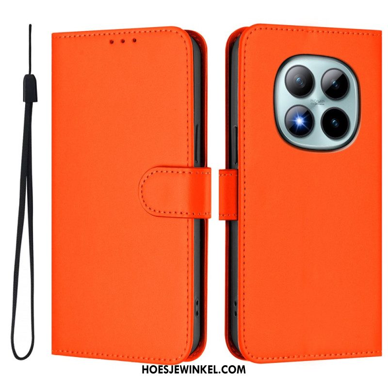 Leren Hoesje Xiaomi Redmi Note 15 Pro Plus 5g Kleur