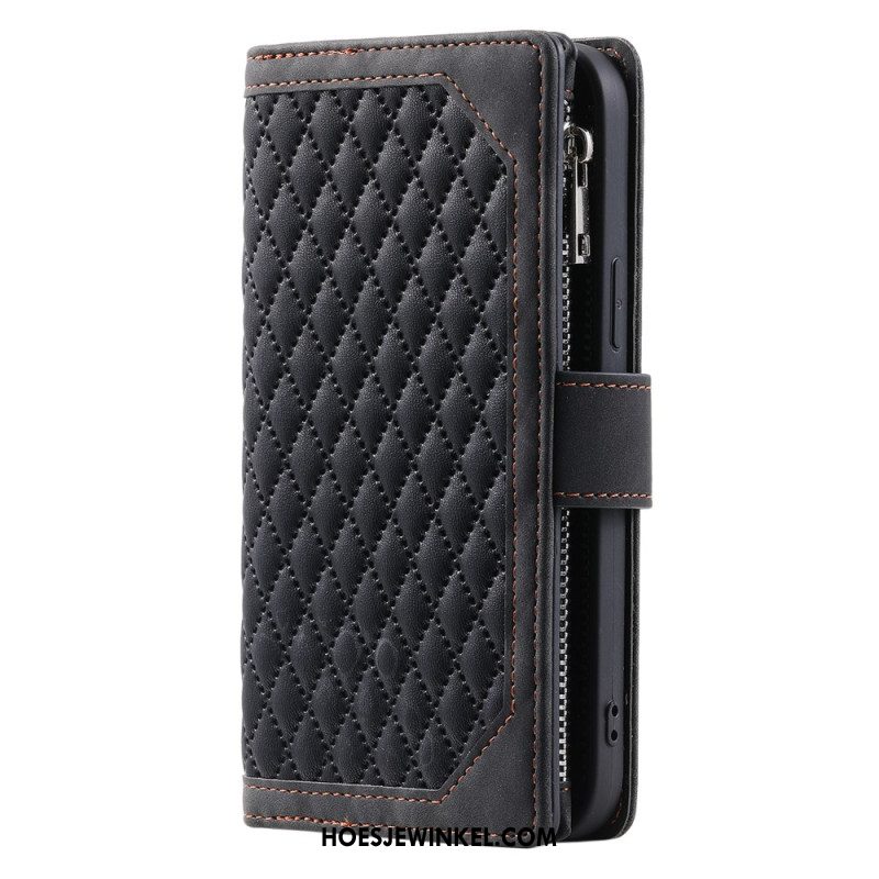 Leren Hoesje iPhone 17 Premium Gewatteerd