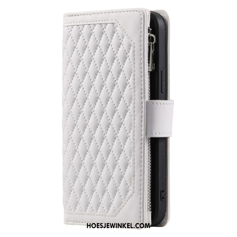 Leren Hoesje iPhone 17 Premium Gewatteerd
