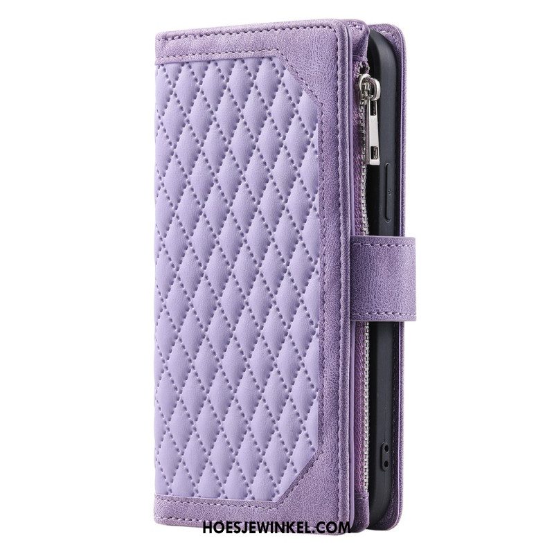 Leren Hoesje iPhone 17 Premium Gewatteerd