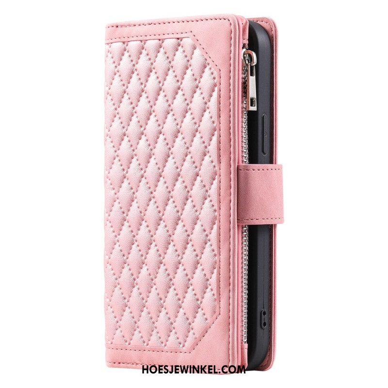 Leren Hoesje iPhone 17 Premium Gewatteerd