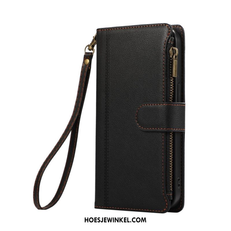 Leren Hoesje iPhone Air Klassieke Portemonnee