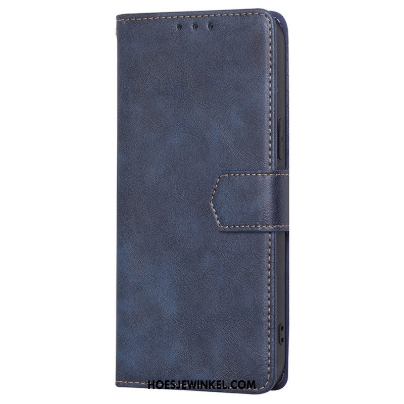 Leren Hoesje voor OnePlus 10 Pro 5G Klassieke Rfid