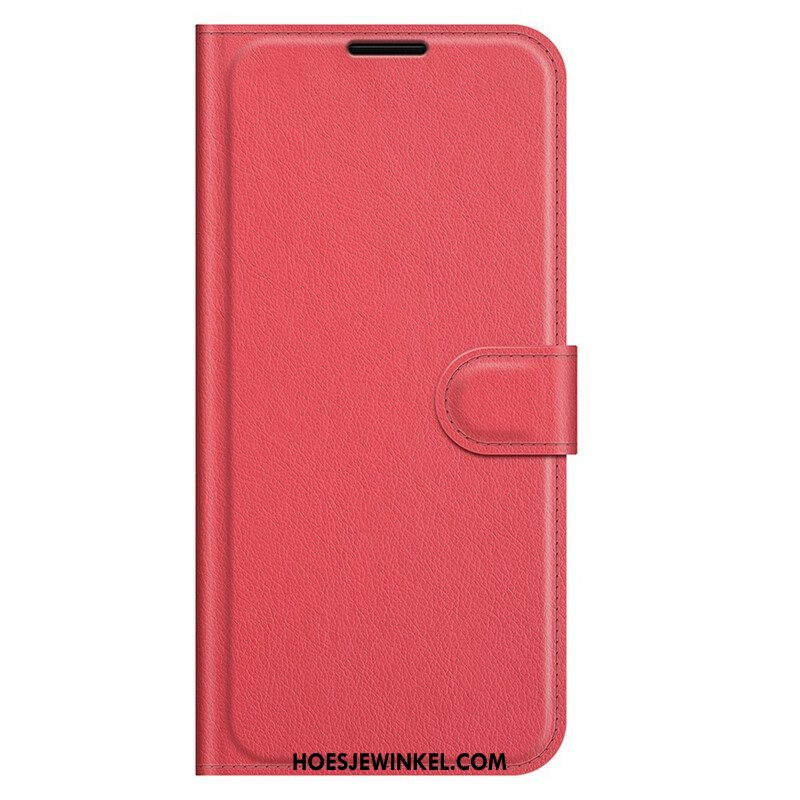 Leren Hoesje voor OnePlus Nord 2 5G Klassiek