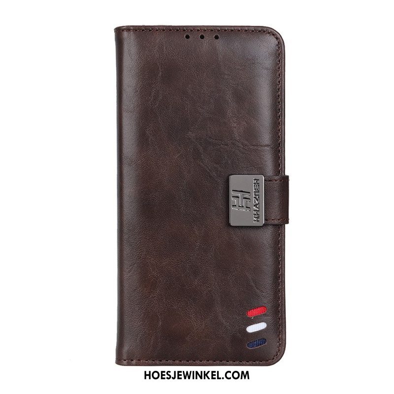 Leren Hoesje voor OnePlus Nord CE 2 5G Driekleur Kazneh