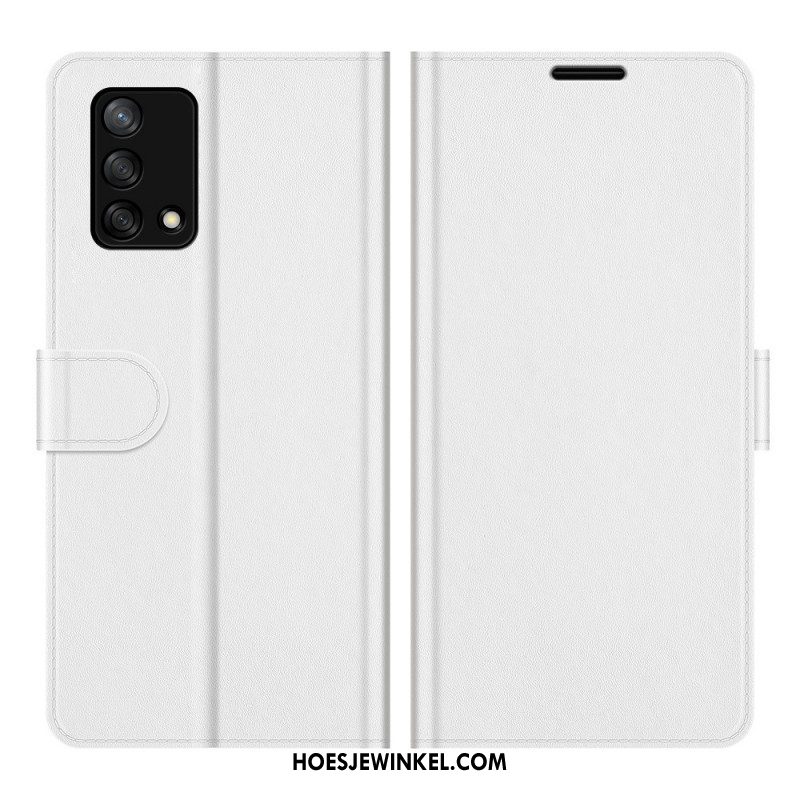 Leren Hoesje voor Oppo A74 4G Ultra Kunstleer