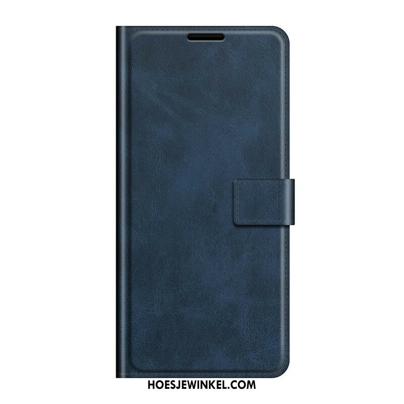 Leren Hoesje voor Oppo Find X3 Neo Slank Extreem Leereffect