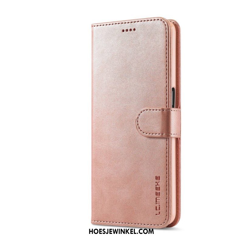 Leren Hoesje voor Oppo Find X5 Lite Kunstleer Lc.imeeke