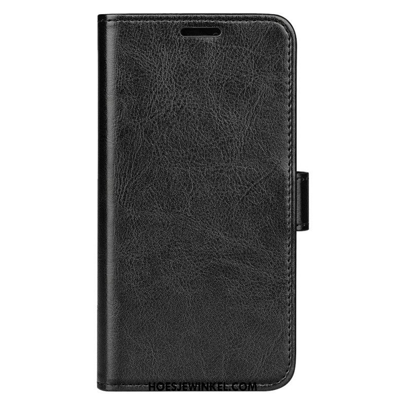 Leren Hoesje voor Oppo Find X5 Lite Vintage Lederen Stijl