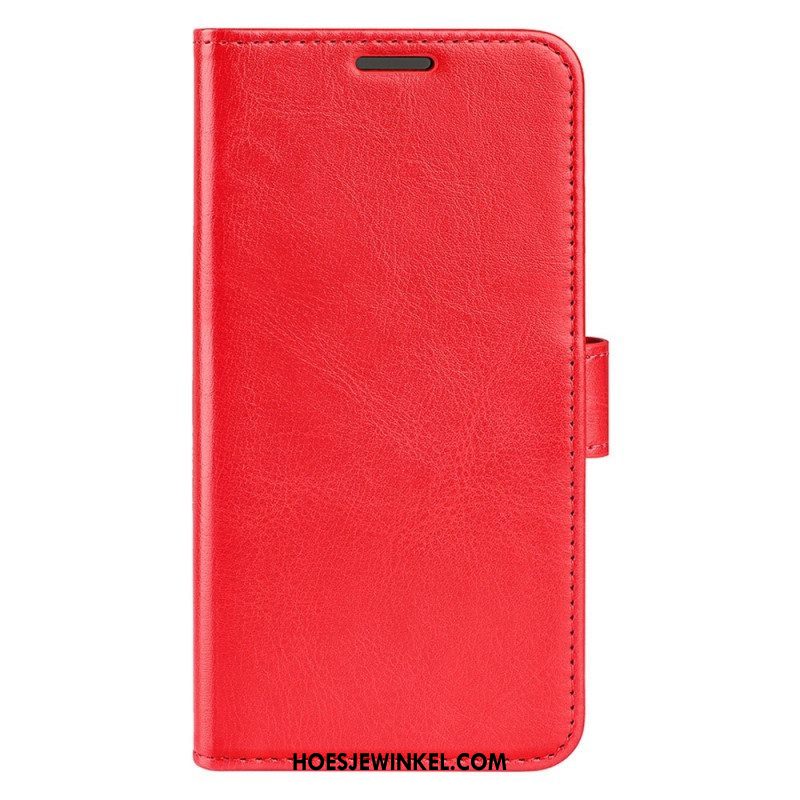 Leren Hoesje voor Oppo Find X5 Lite Vintage Lederen Stijl