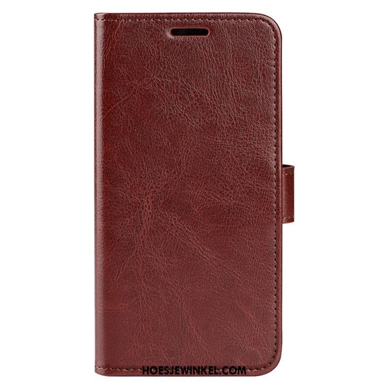 Leren Hoesje voor Oppo Find X5 Lite Vintage Lederen Stijl