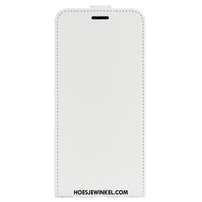 Leren Hoesje voor Oppo Reno 7 Folio-hoesje Verticale Klep